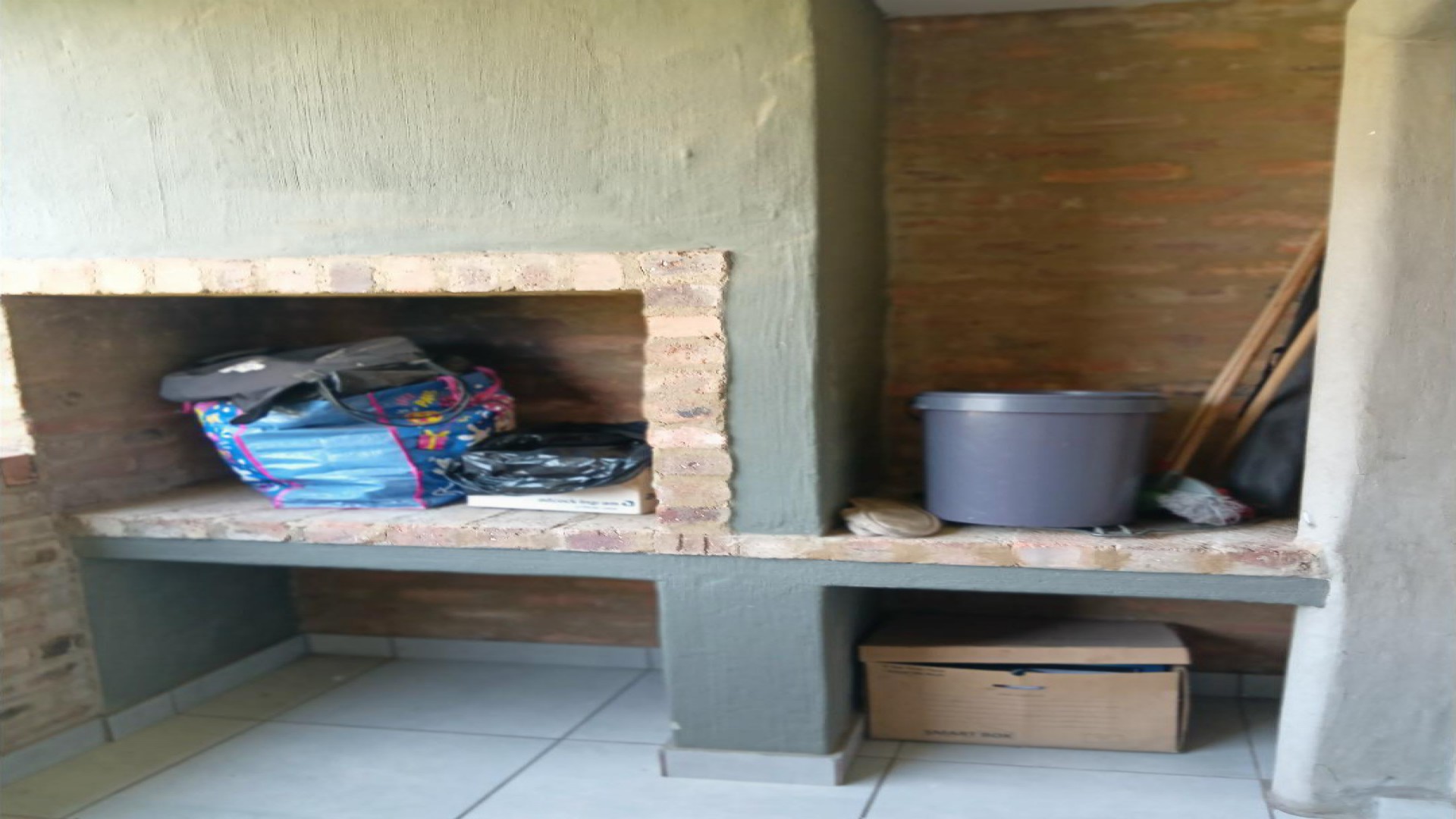 Braai Area of property in Pomona