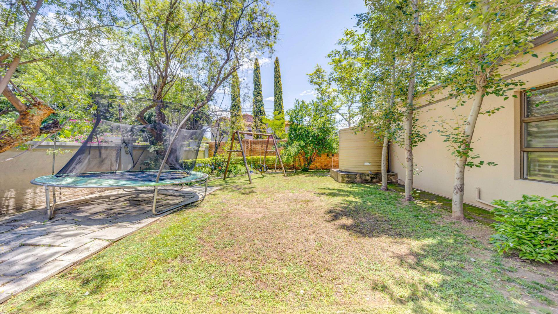 Backyard of property in Kyalami Estates