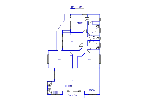 1st Floor - 202m2 of property for sale in Stanger