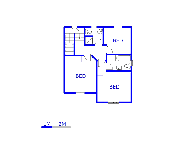 Ground Floor - 54m2 of property for sale in Blue Hills