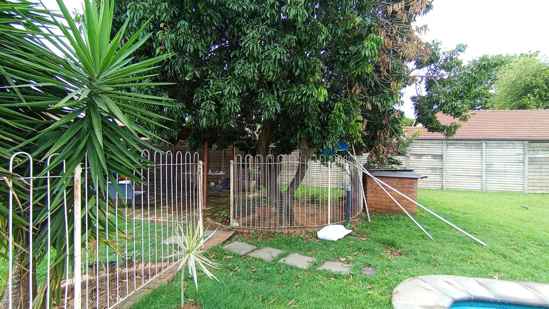 Backyard of property in Pretoria North