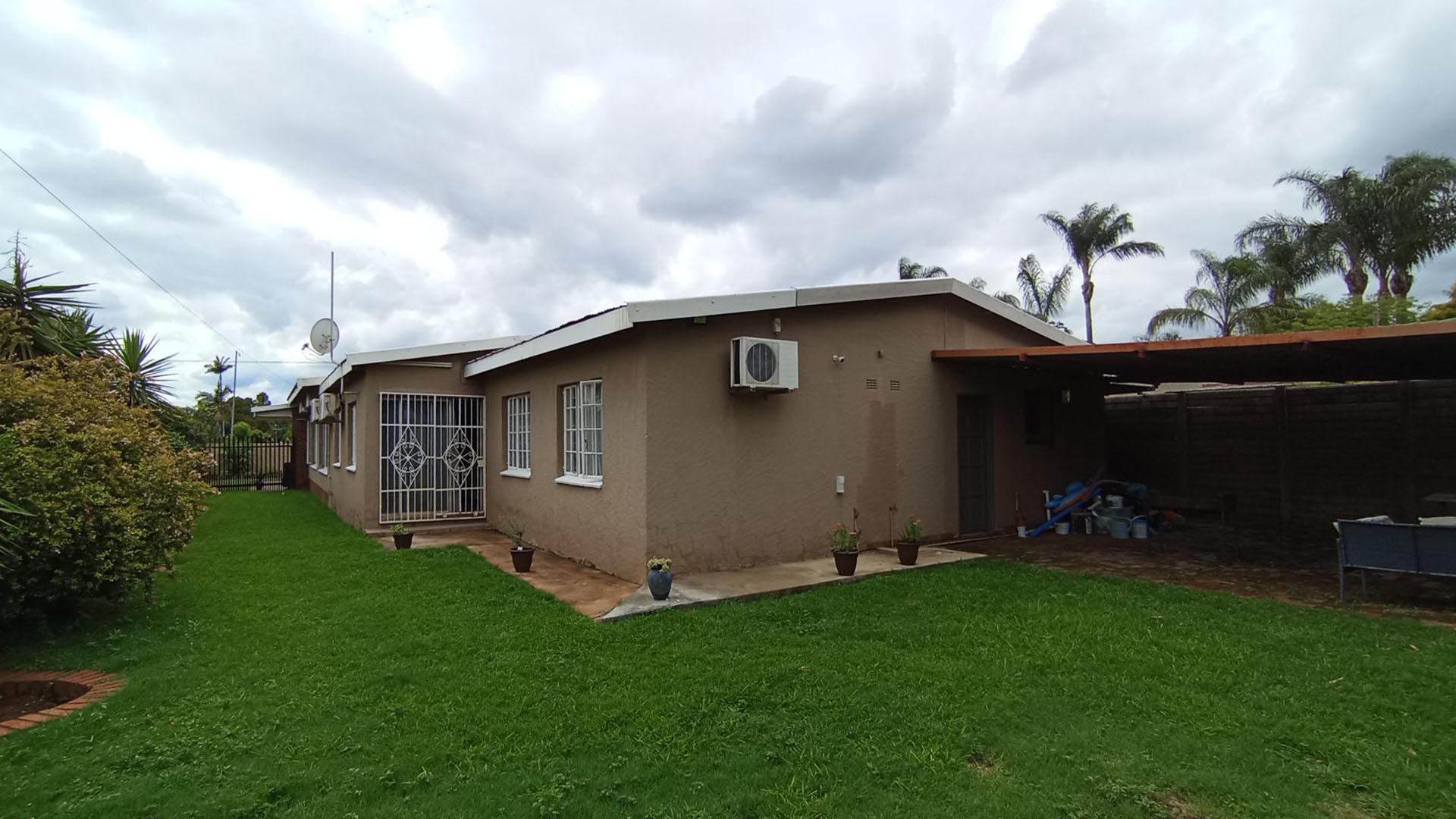 Backyard of property in Pretoria North