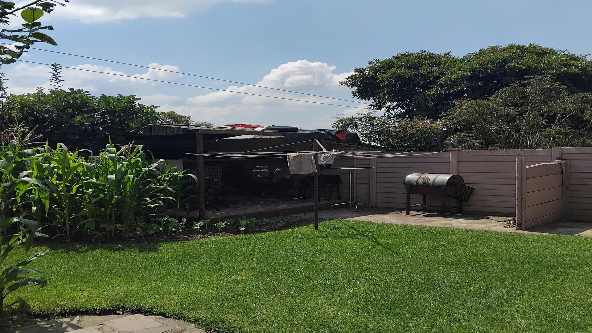 Backyard of property in Rosettenville