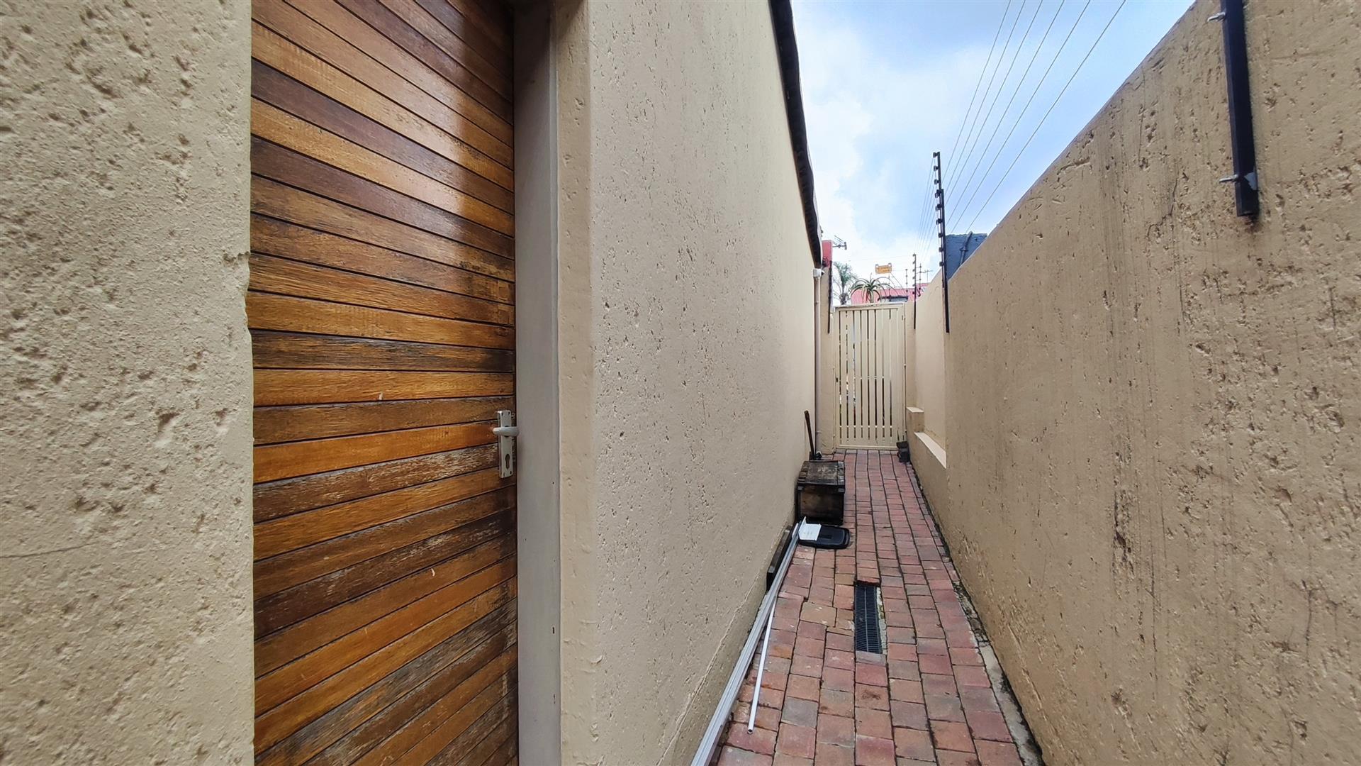 Backyard of property in Marais Steyn Park