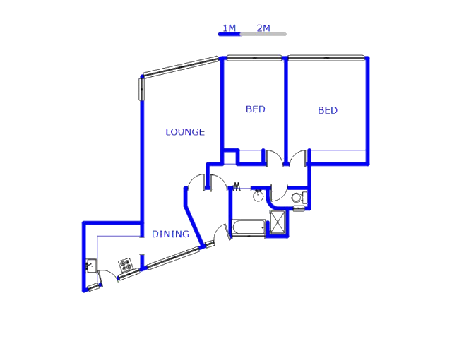 Ground Floor - 94m2 of property for sale in Three Rivers