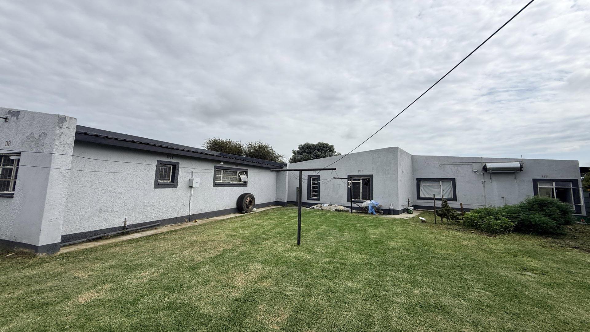 Backyard of property in Evander