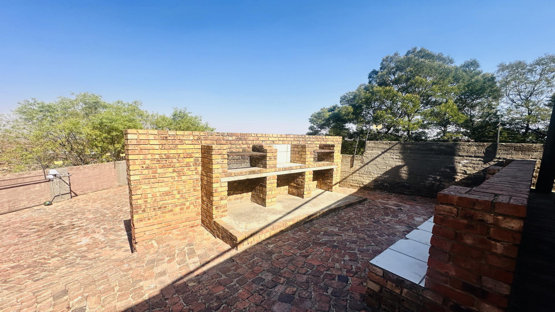 Braai Area of property in Winchester Hills