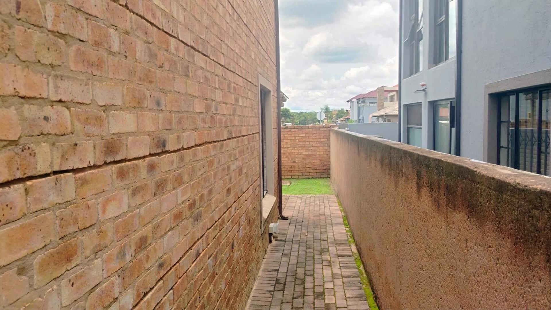 Backyard of property in Theresapark