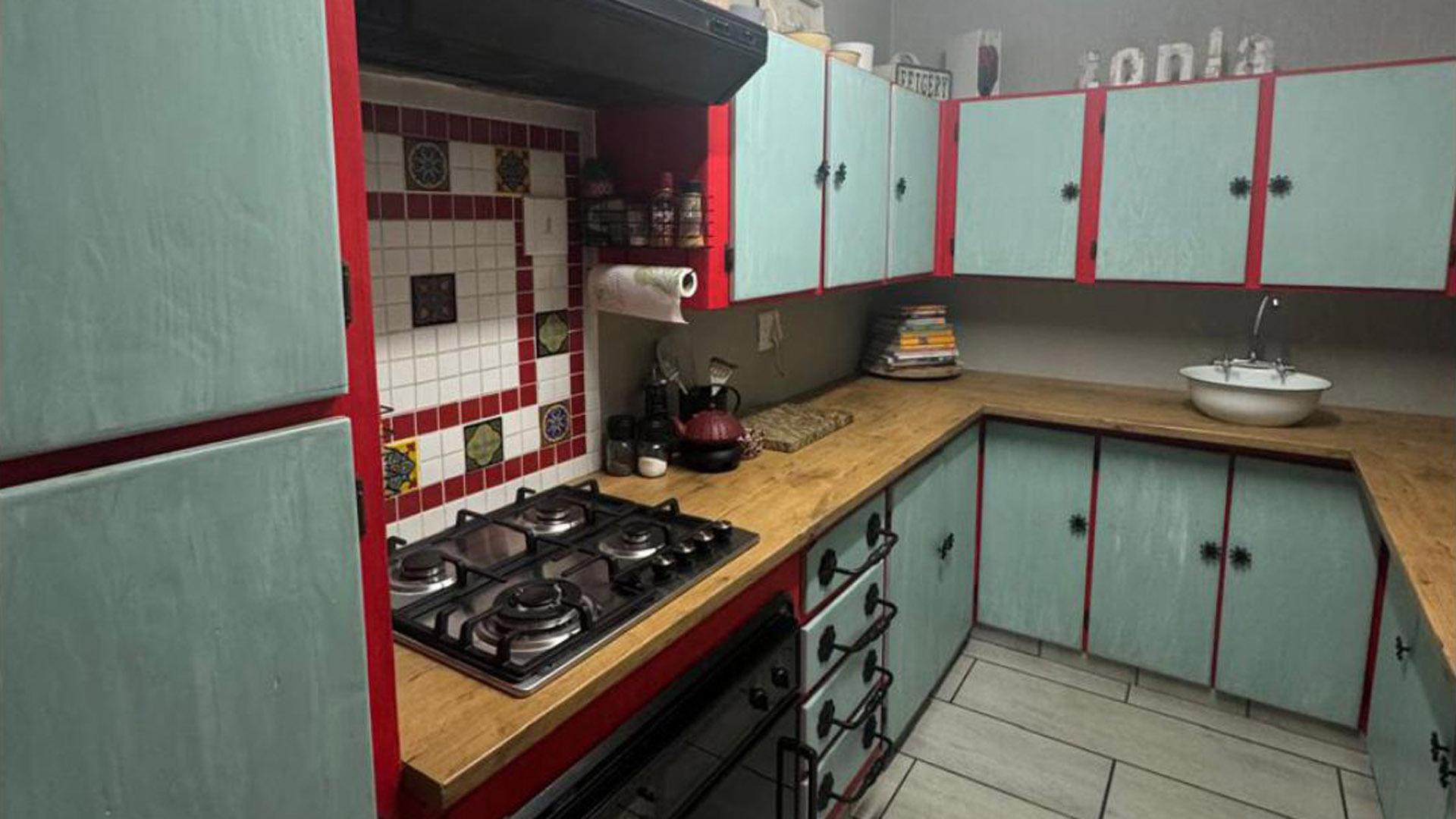 Kitchen of property in Rustenburg
