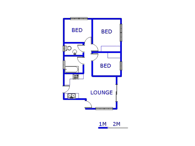 Ground Floor - 58m2 of property for sale in Kagiso