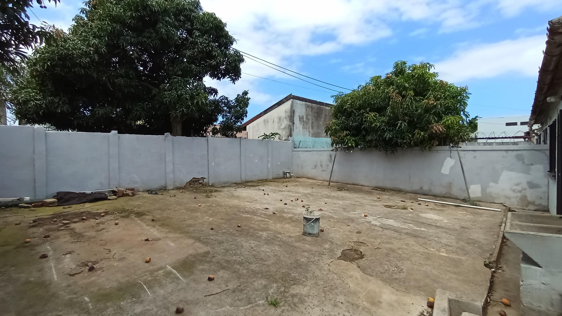 Backyard of property in Shastri Park