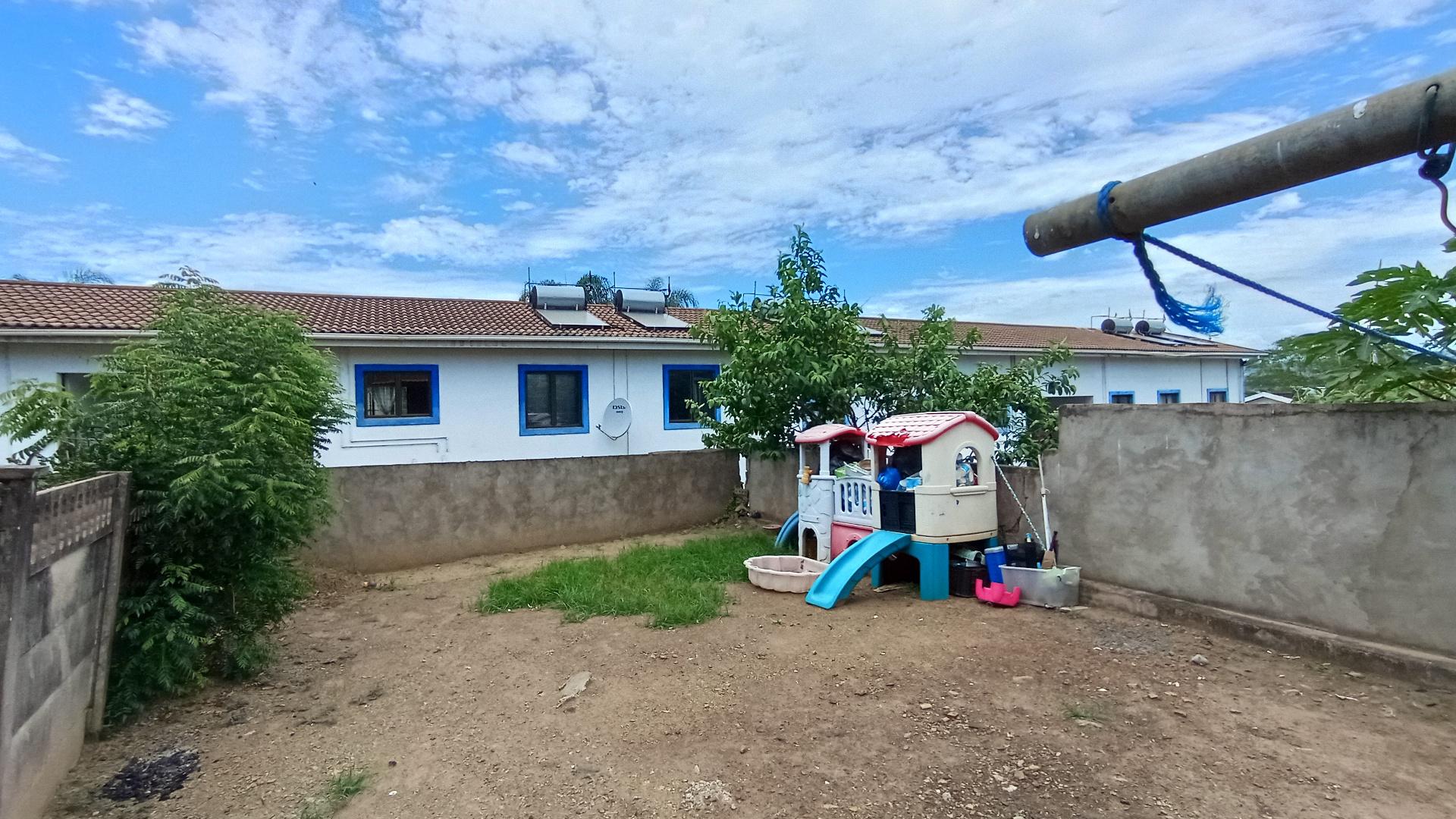 Backyard of property in Sunford