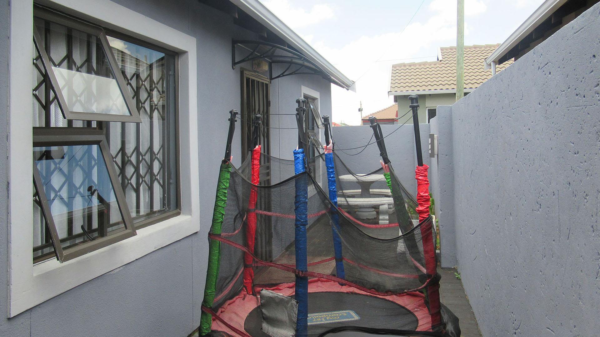 Backyard of property in Savanna City