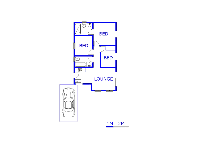 Ground Floor - 70m2 of property for sale in Andeon