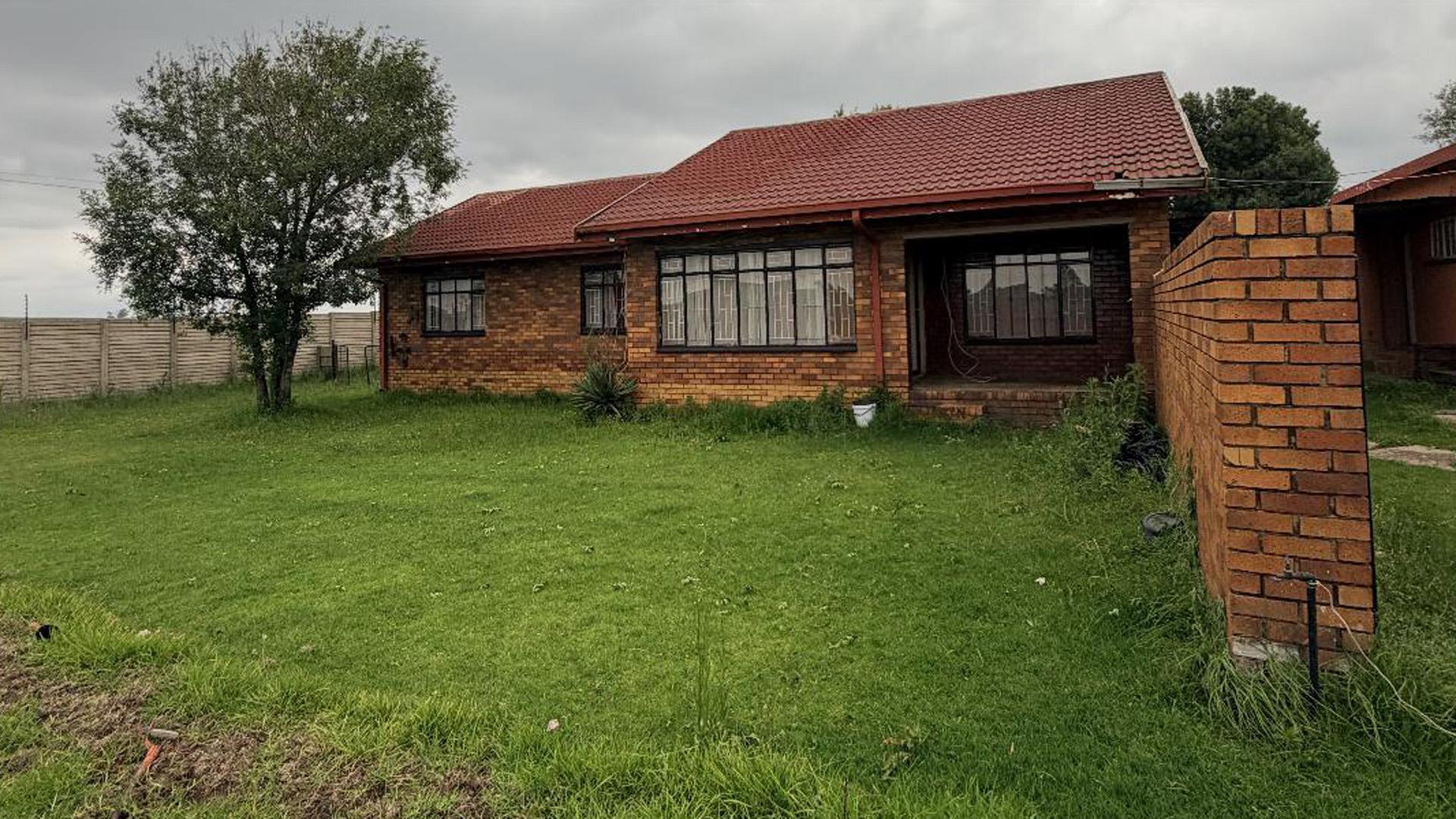 Backyard of property in Kriel