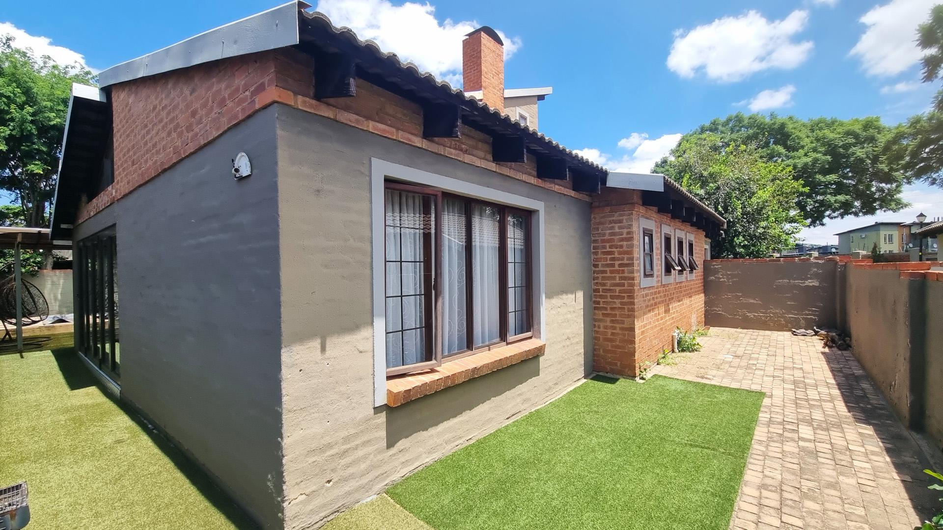 Backyard of property in Rustenburg