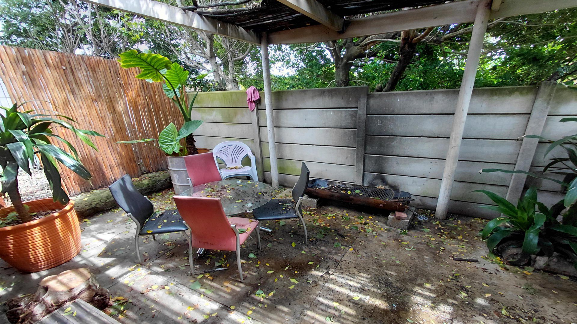Backyard of property in Hunters Retreat