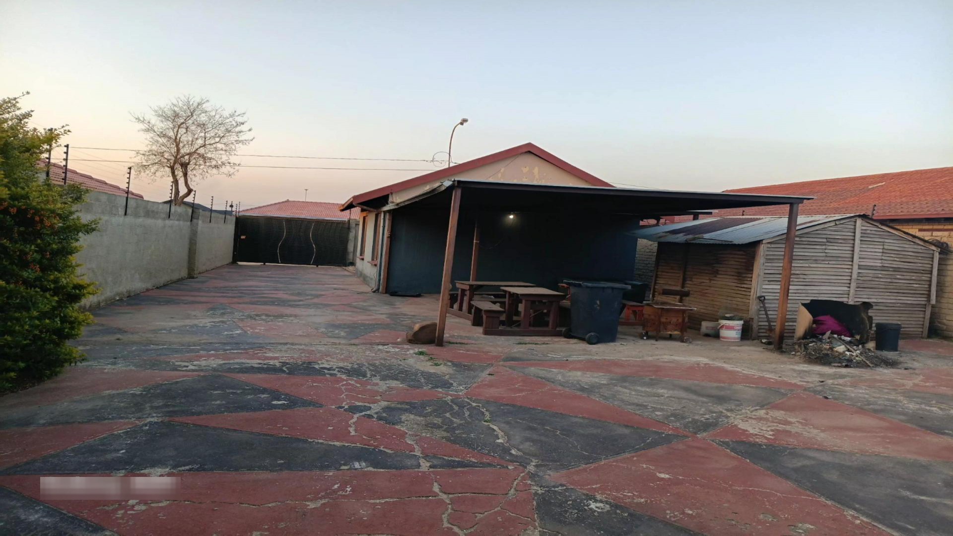 Backyard of property in Mapetla