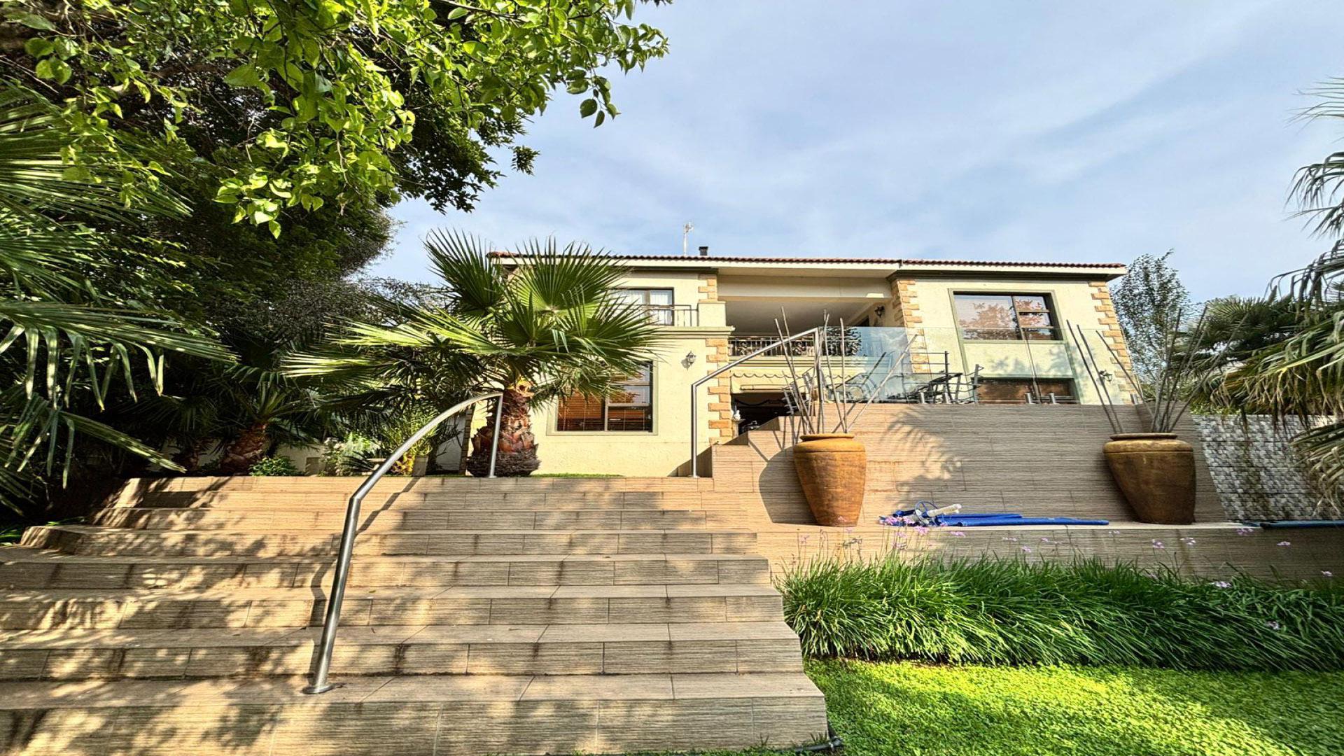 Backyard of property in Vaal de Grace Golf Estate