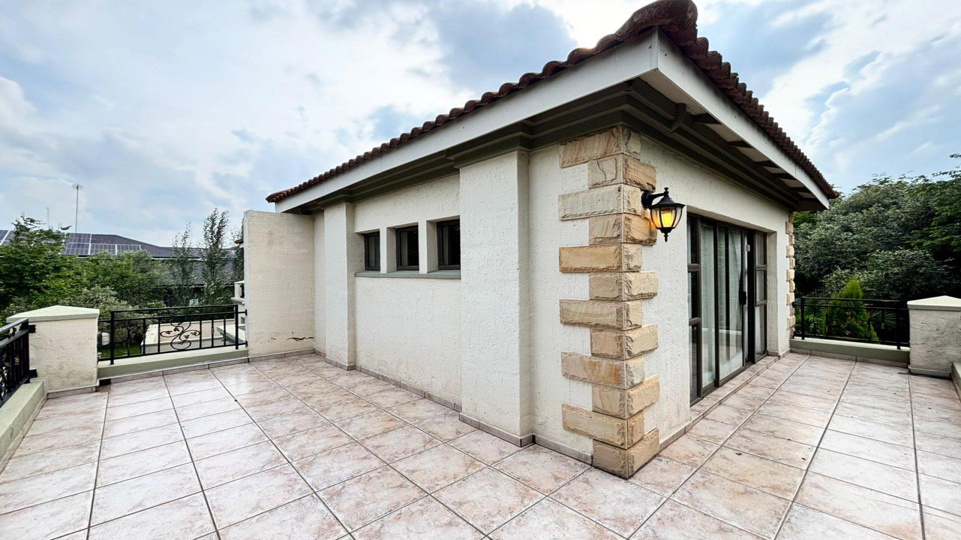 Balcony of property in Vaal de Grace Golf Estate