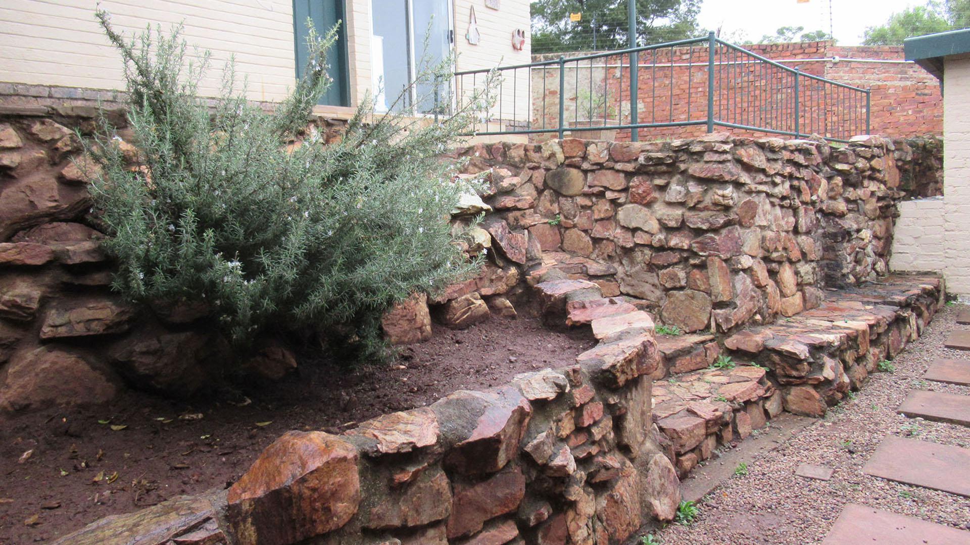 Backyard of property in Rangeview