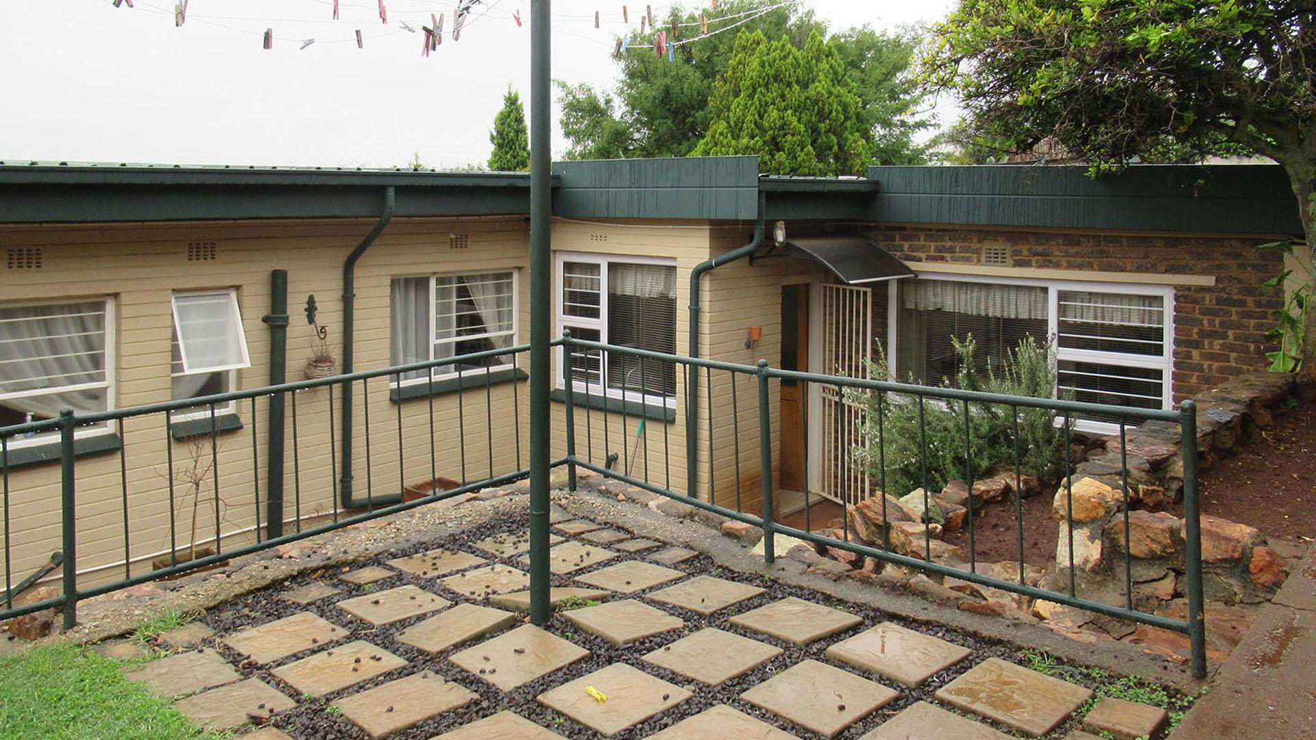 Backyard of property in Rangeview