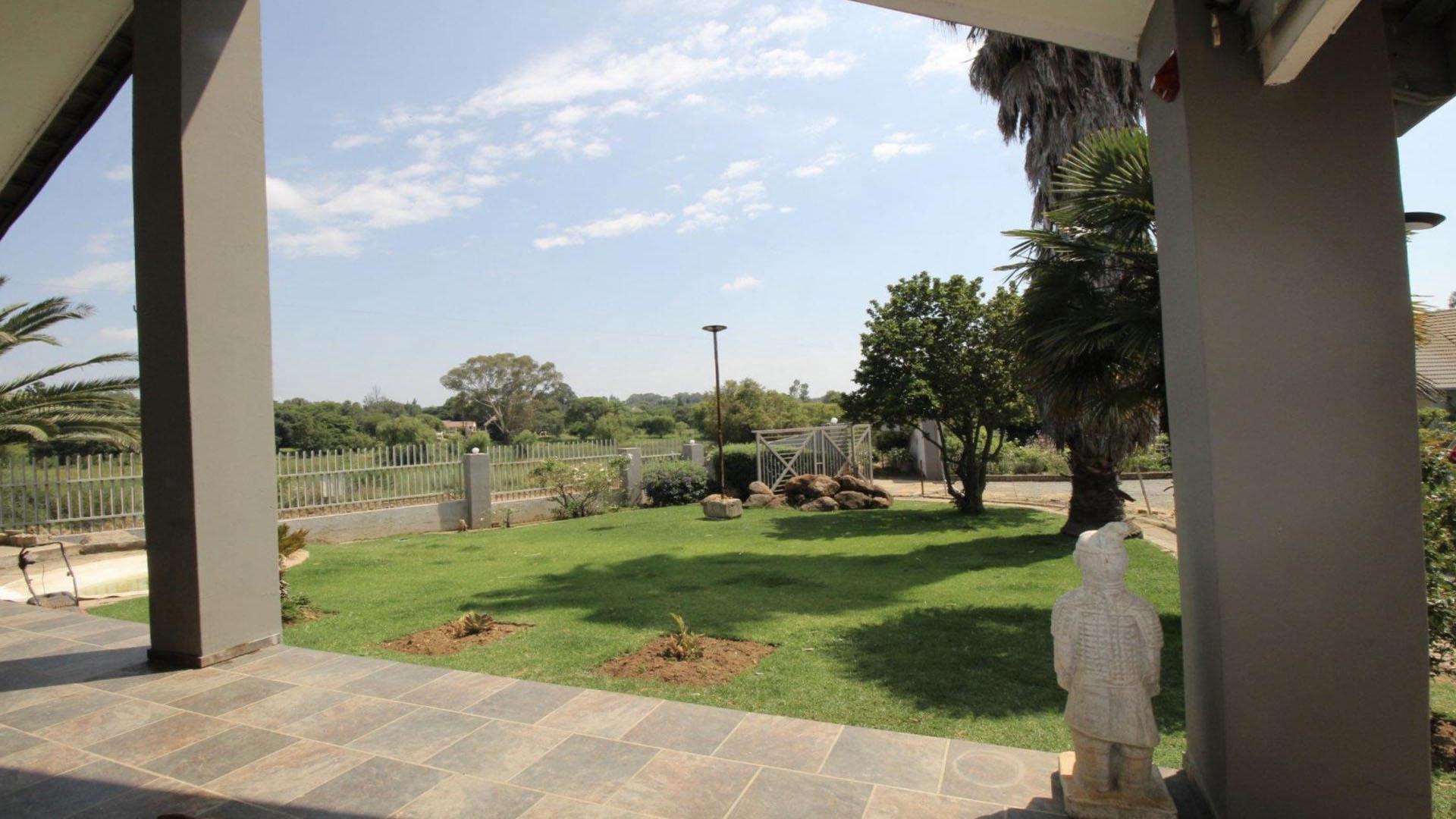 Patio of property in Deneysville