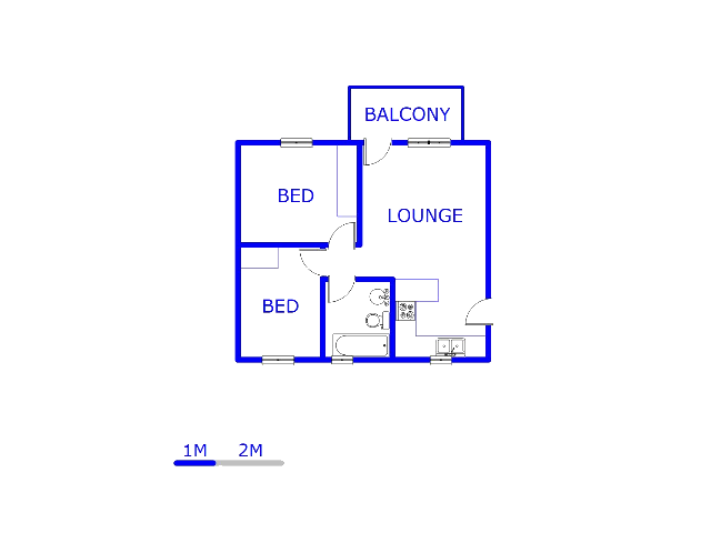 Ground Floor - 48m2 of property for sale in Heuweloord
