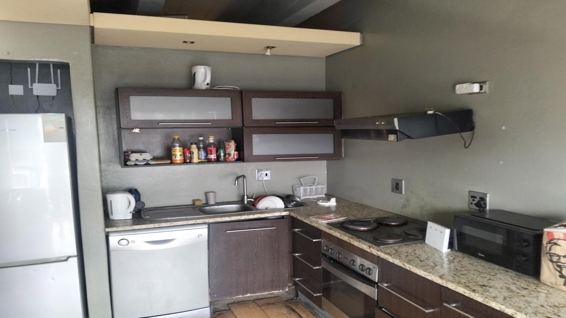 Kitchen of property in Braamfontein