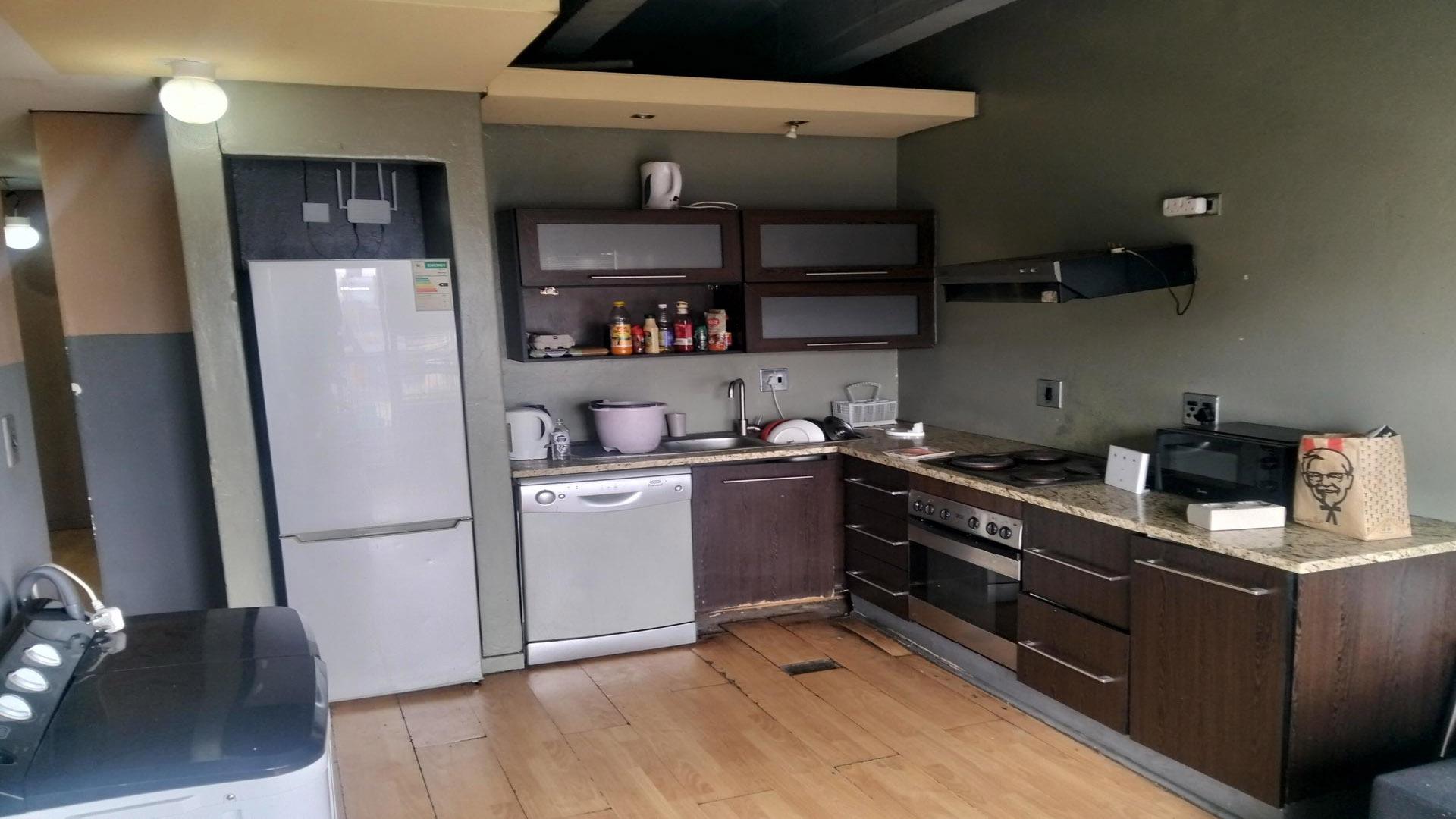 Kitchen of property in Braamfontein