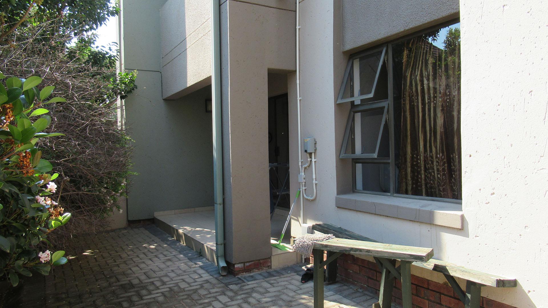 Backyard of property in Ferndale - JHB