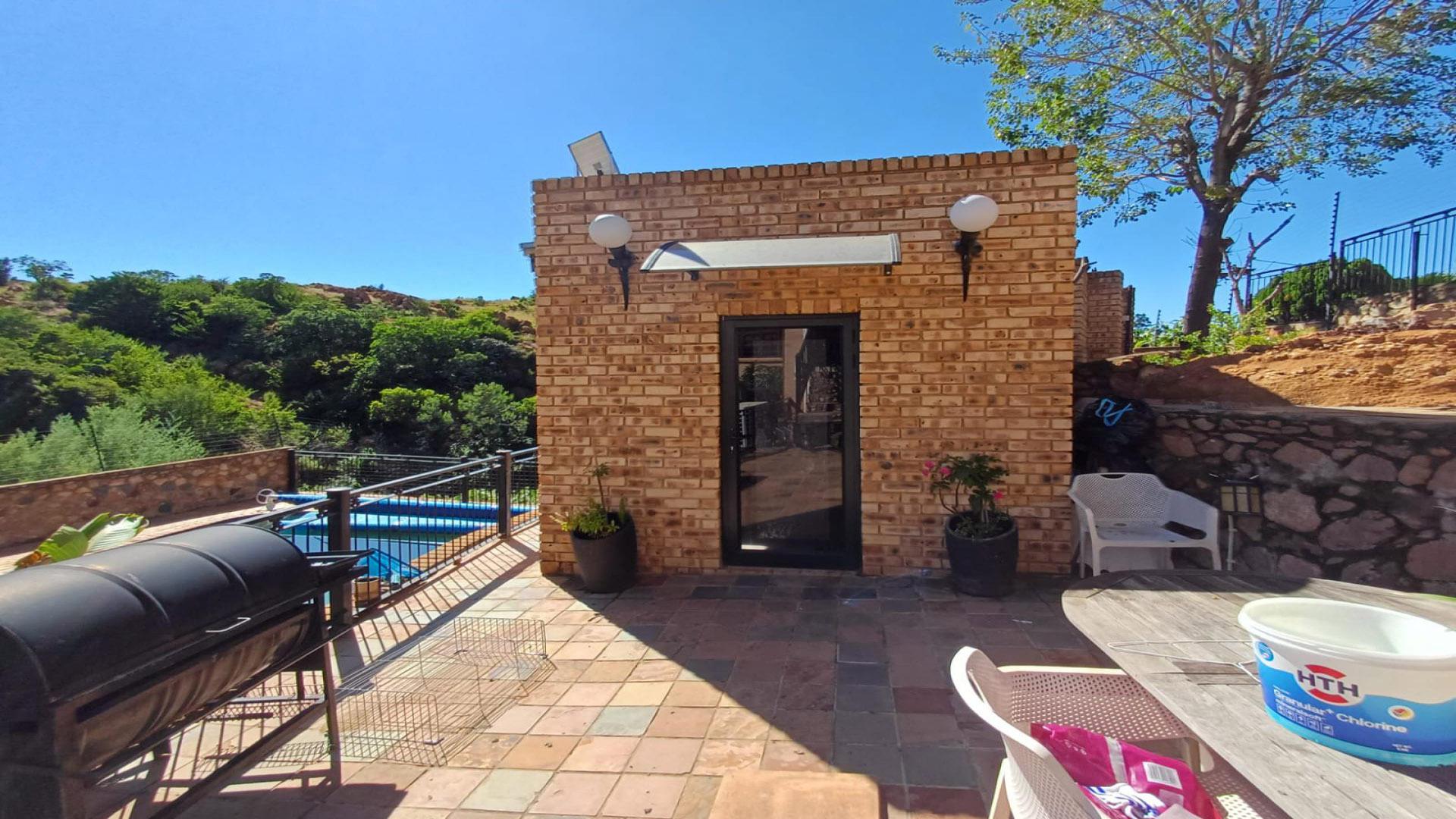 Braai Area of property in Oakdene