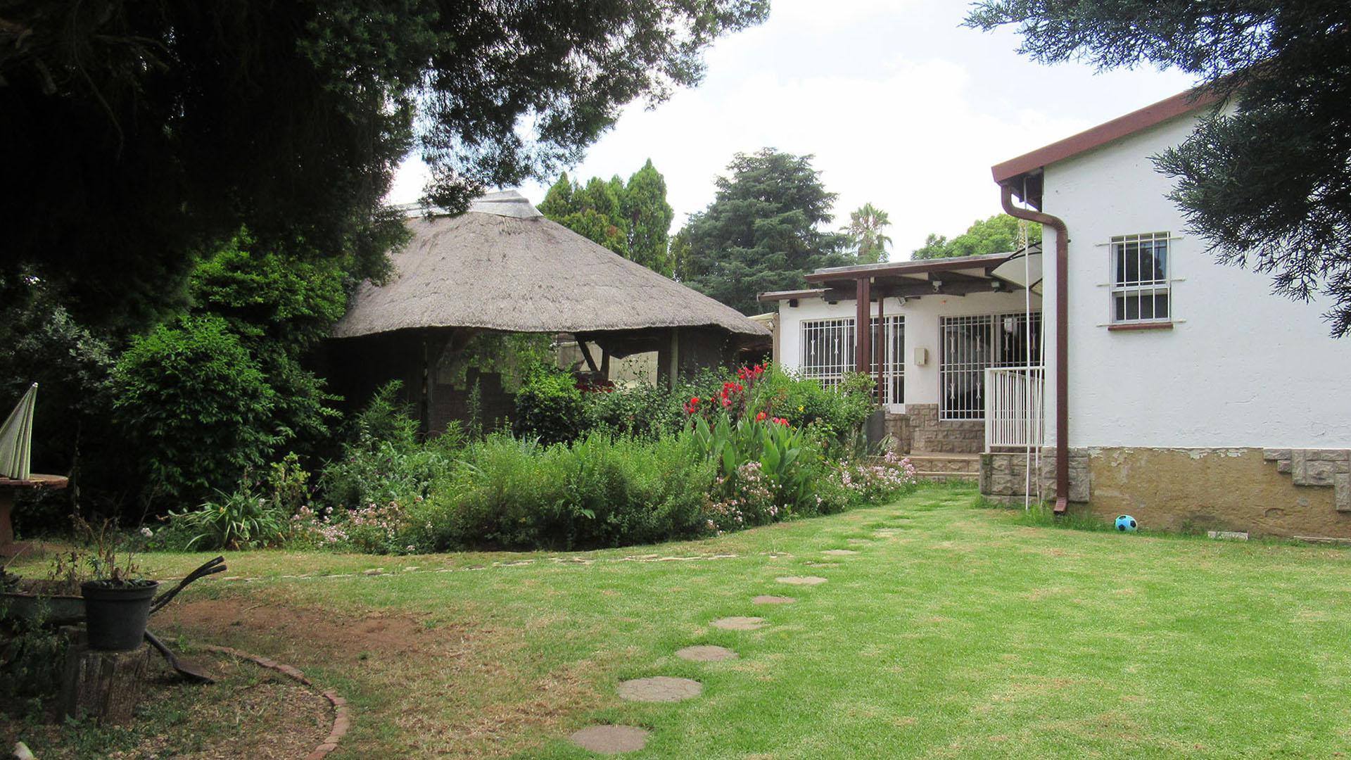 Backyard of property in Randpark