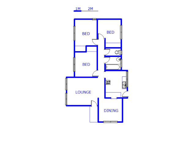 Ground Floor - 97m2 of property for sale in Lenasia South