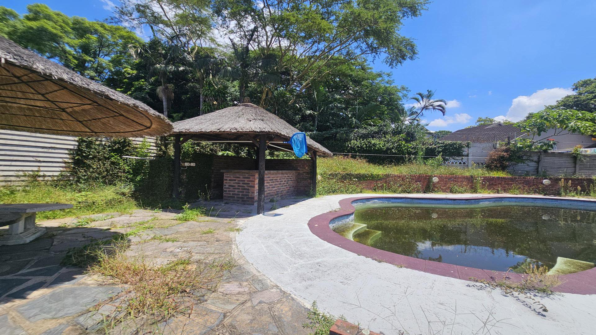 Backyard of property in New Germany 