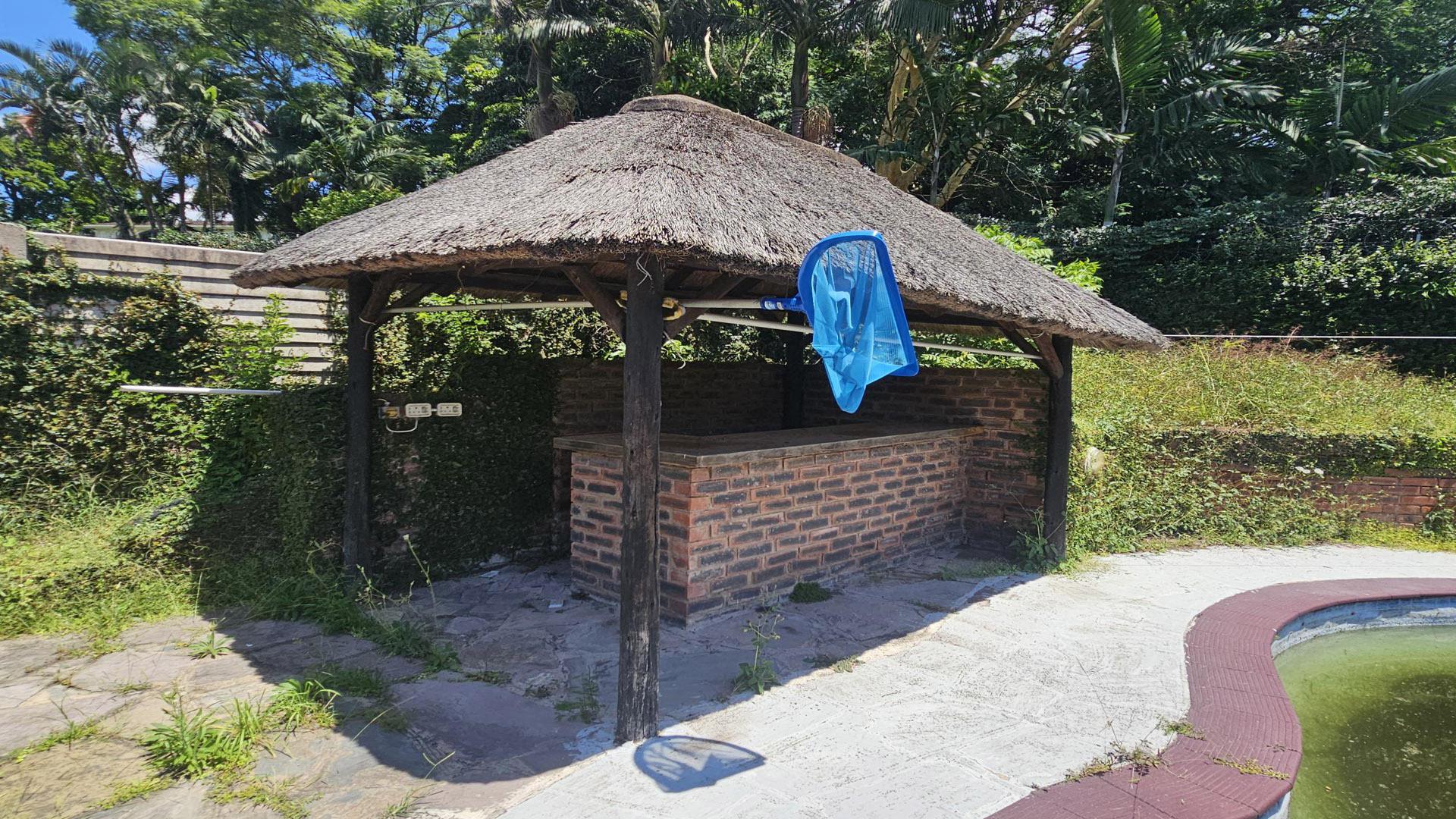 Braai Area of property in New Germany 