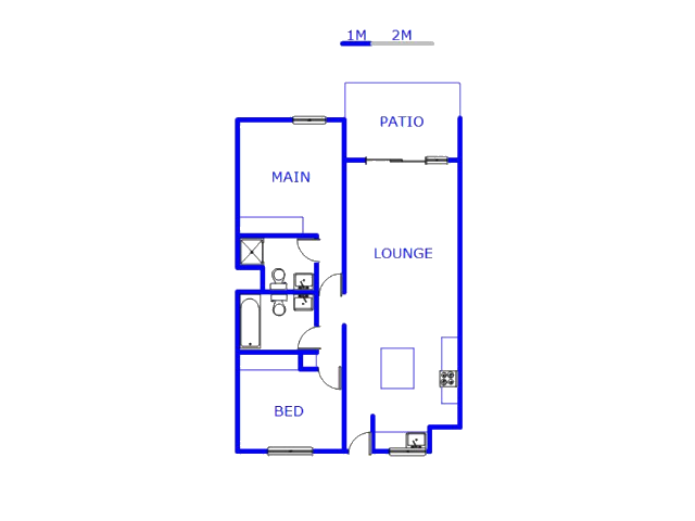 Floor plan of the property in Sherwood