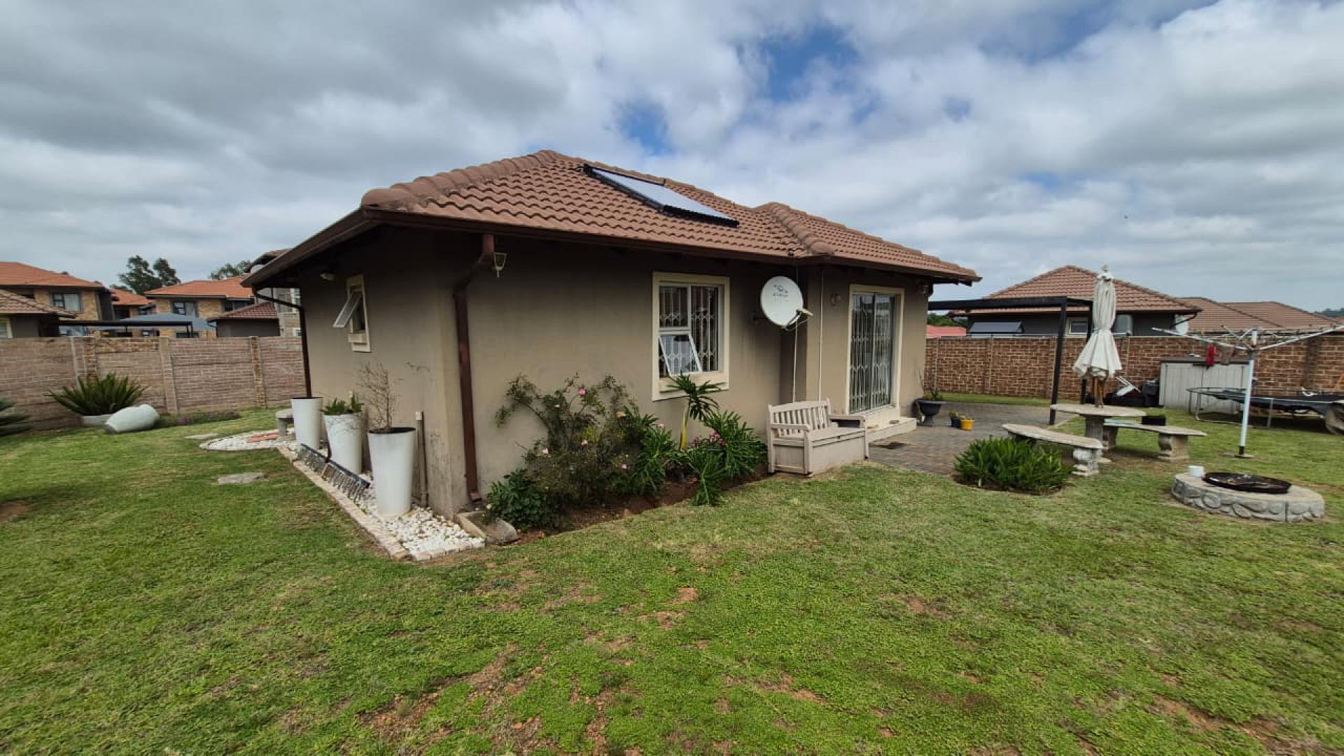 Backyard of property in Cloverdene