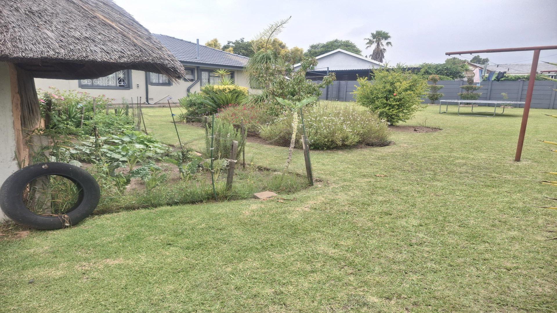 Backyard of property in Witpoortjie