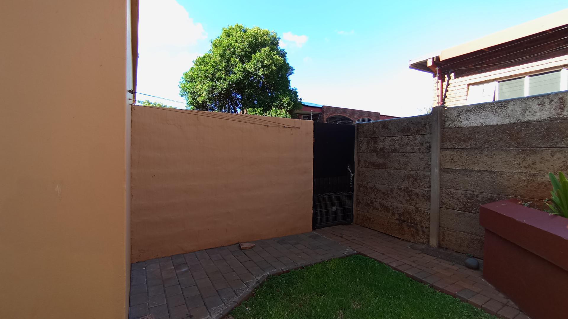 Backyard of property in Wonderboom South