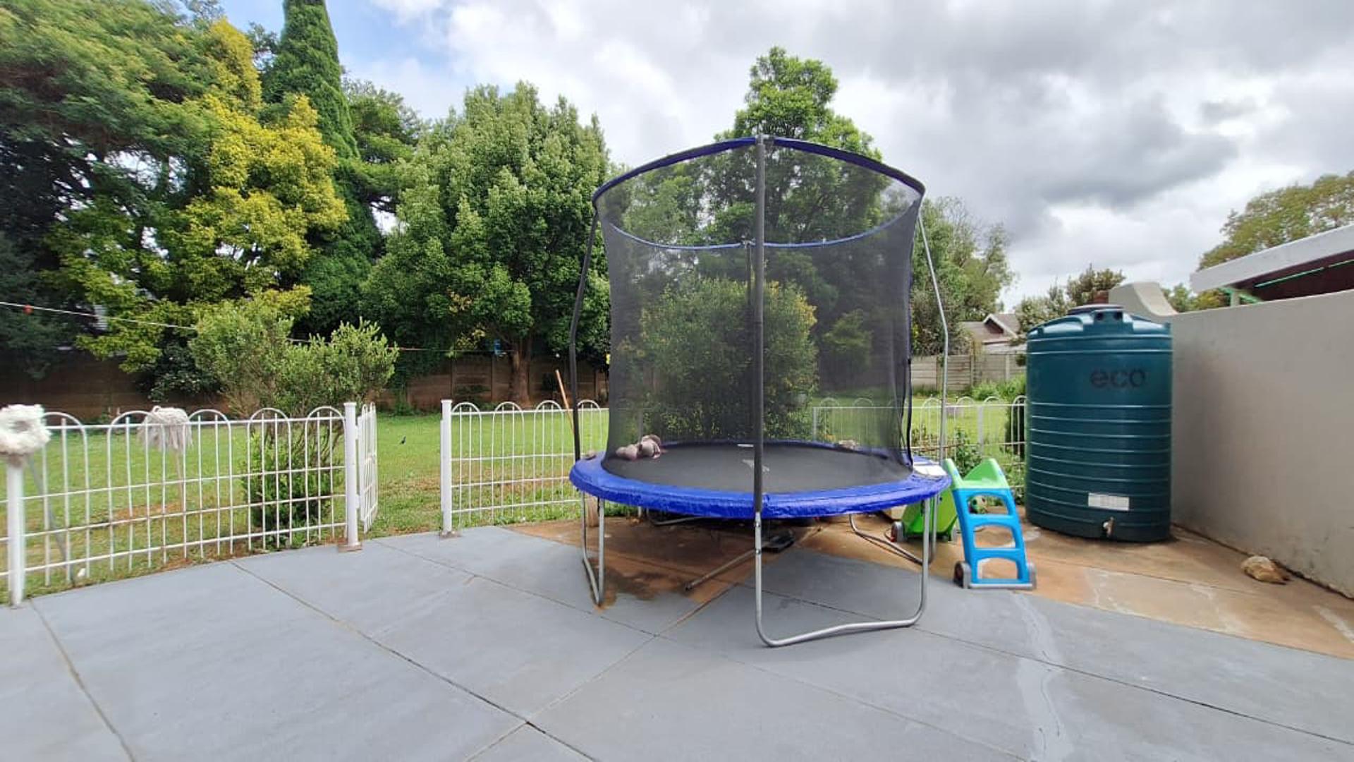 Backyard of property in Rynfield