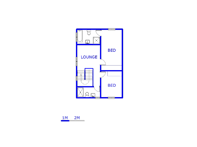Floor plan of the property in Erand Gardens