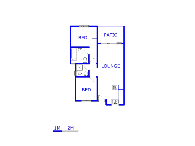 Ground Floor - 59m2 of property for sale in Vorna Valley