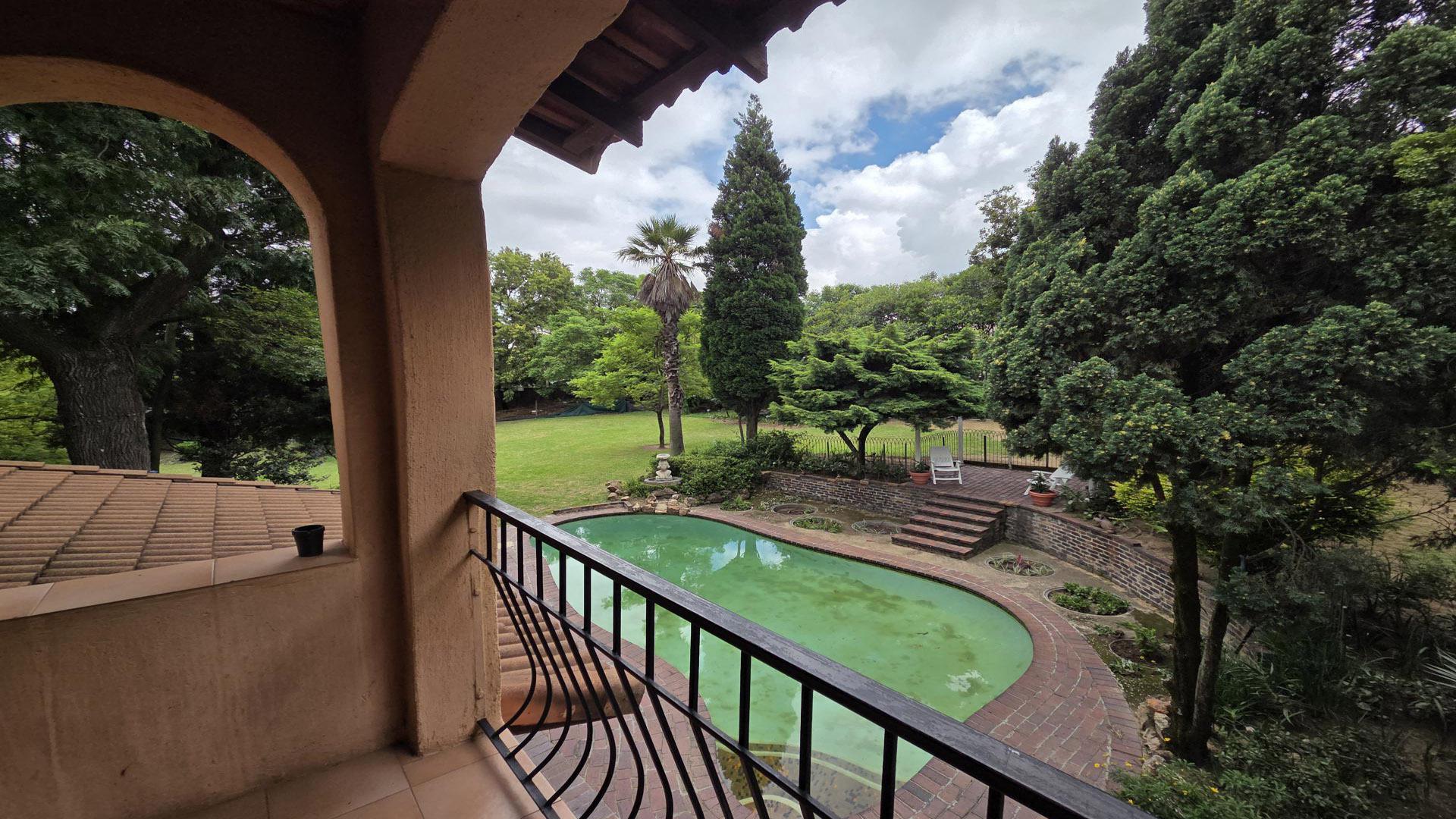 Balcony of property in Ferndale - JHB