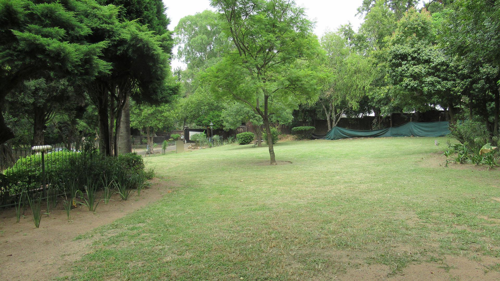 Garden of property in Ferndale - JHB
