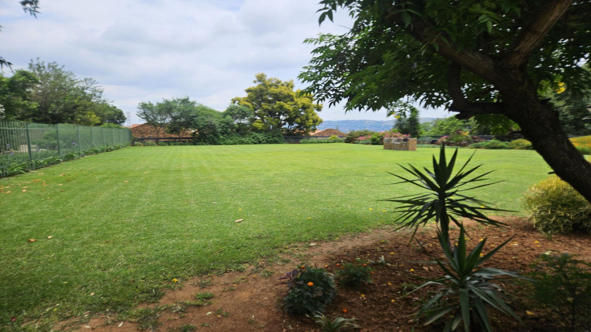 Backyard of property in Bedford Gardens