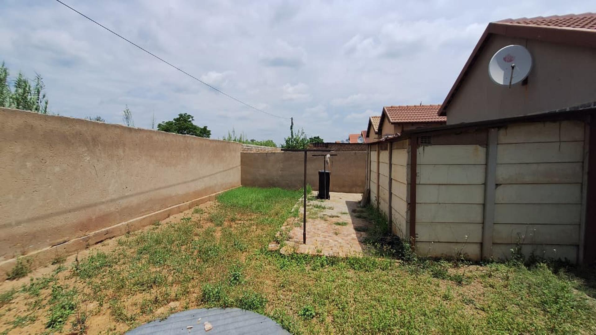 Backyard of property in Payneville