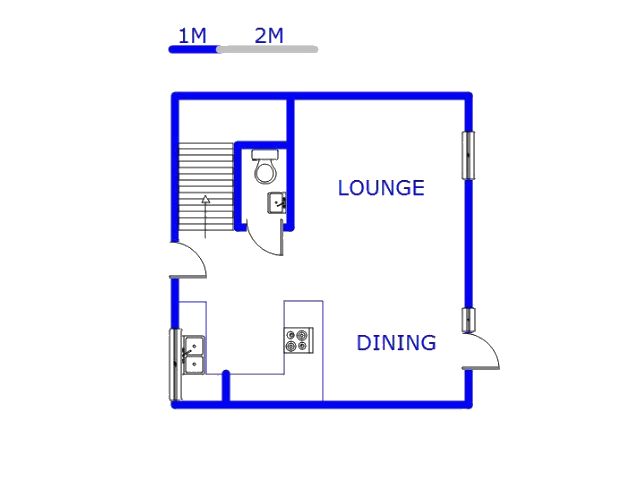 Ground Floor - 44m2 of property for sale in Parkdene (JHB)