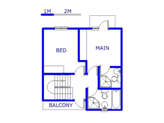 1st Floor - 43m2 of property for sale in Parkdene (JHB)