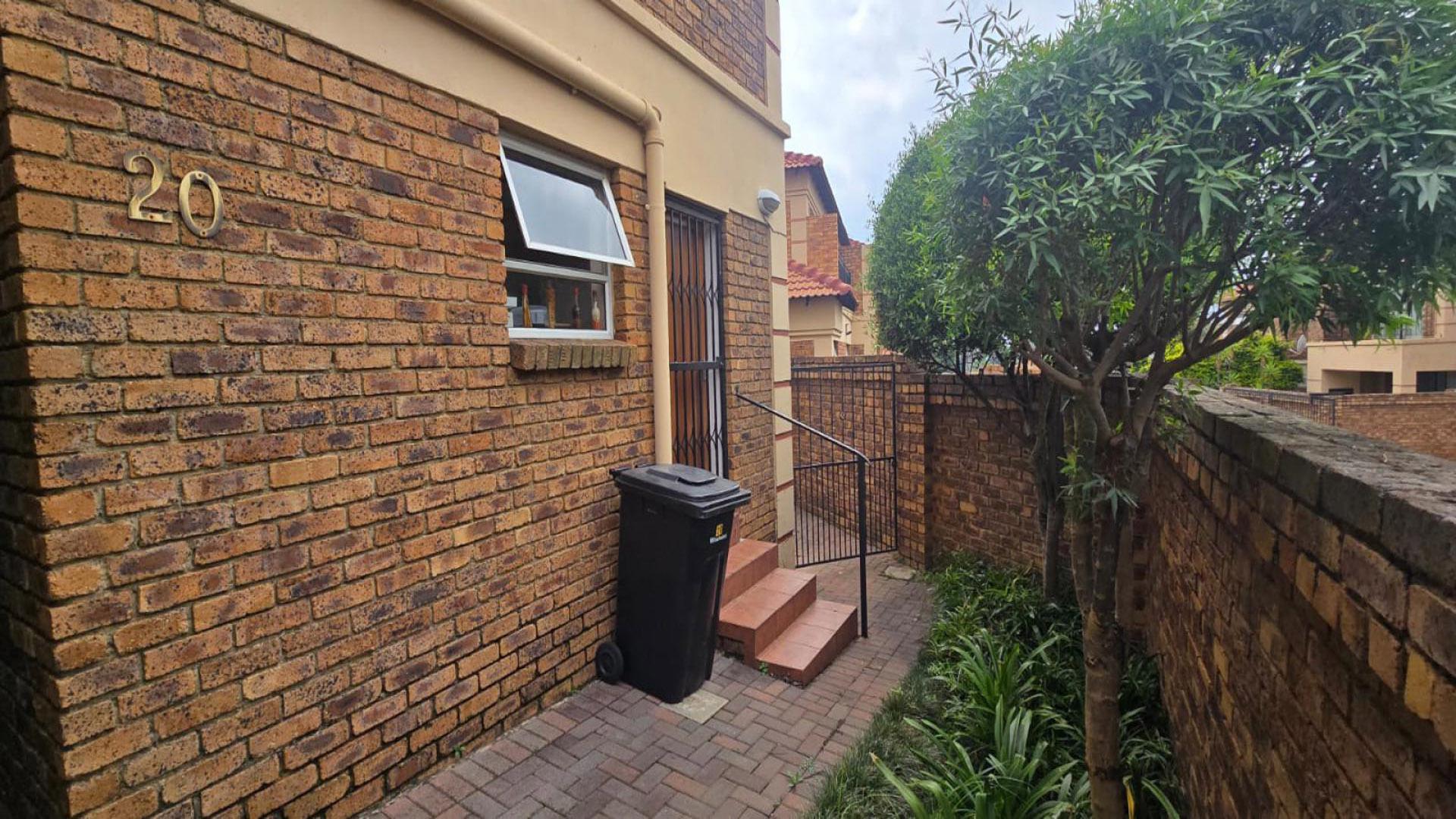 Backyard of property in Glen Marais